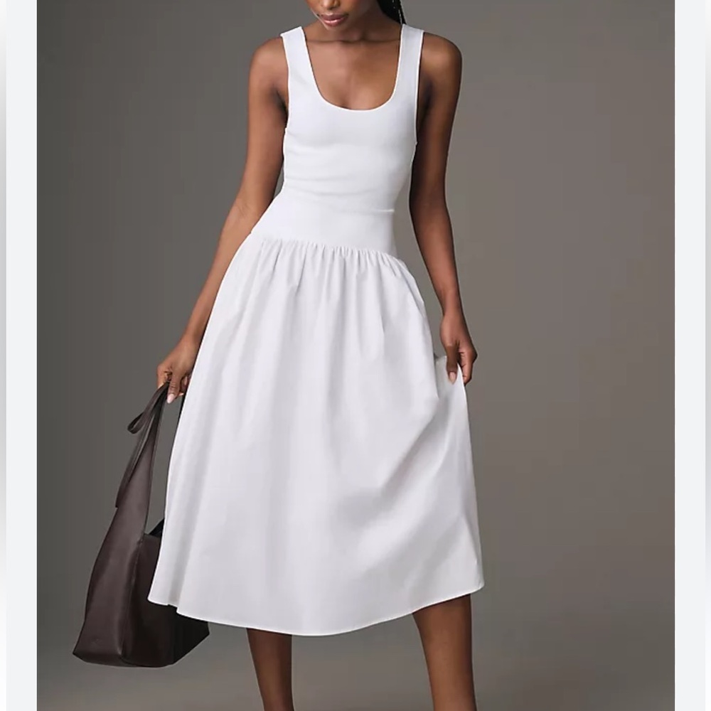 Weworewhat Scoop Tank Midi Dress